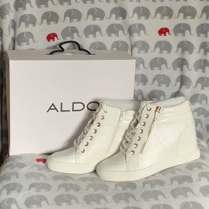 Aldo High Healed Sneakers